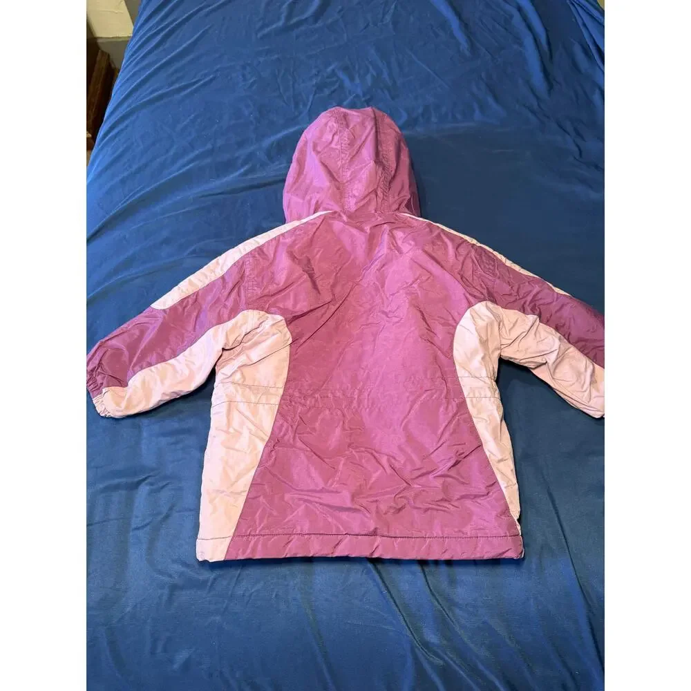 Oshkosh Bgosh vintage purple girls winter coat 2T outdoors‎ warm casual gorpcore - Picture 5 of 5